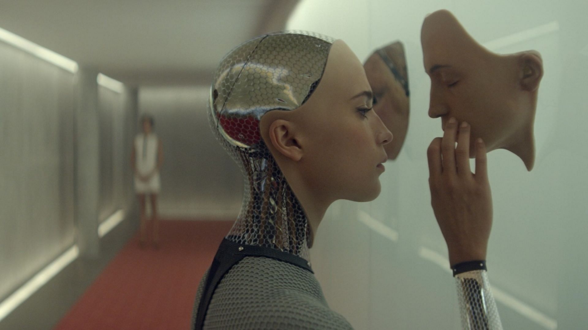 A still from Ex Machina (Image via A24)